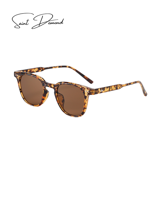Leopard Demi Cosmic Retro Sunglasses (UV400)
