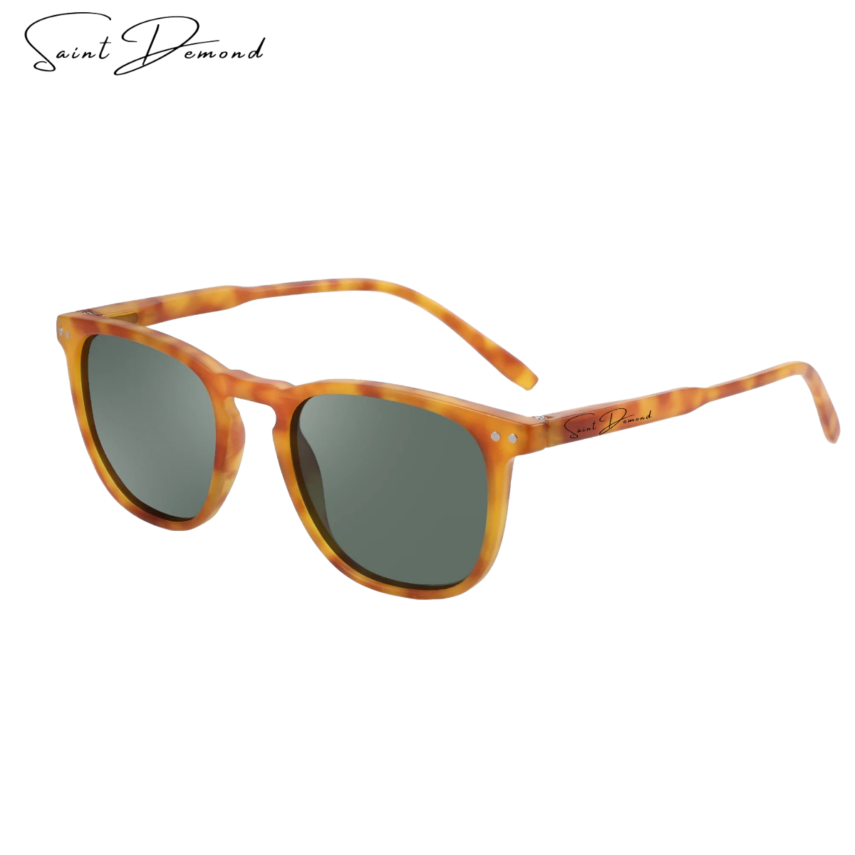 Orange Demi Cosmic Retro Sunglasses (UV400)