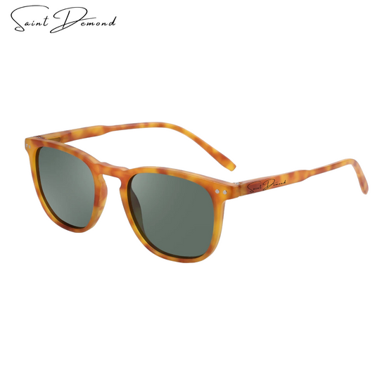 Orange Demi Cosmic Retro Sunglasses (UV400)